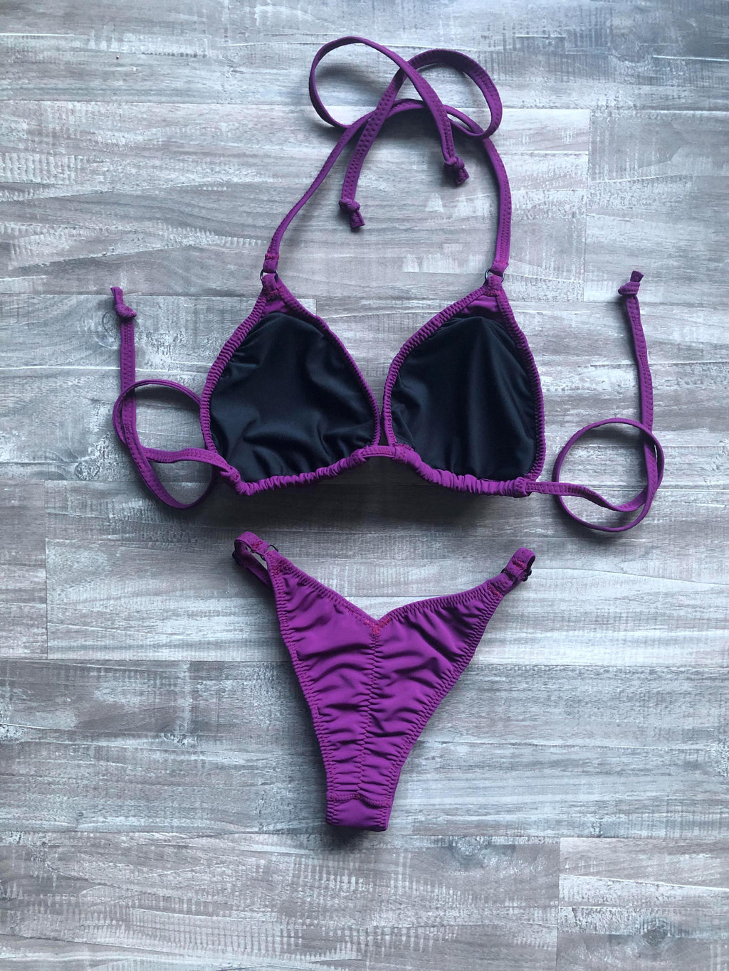 Fit Model Custom Competition Suit - Matte Plum