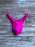 Custom Men's Bodybuilding Competition Trunks - Matte Hot Pink