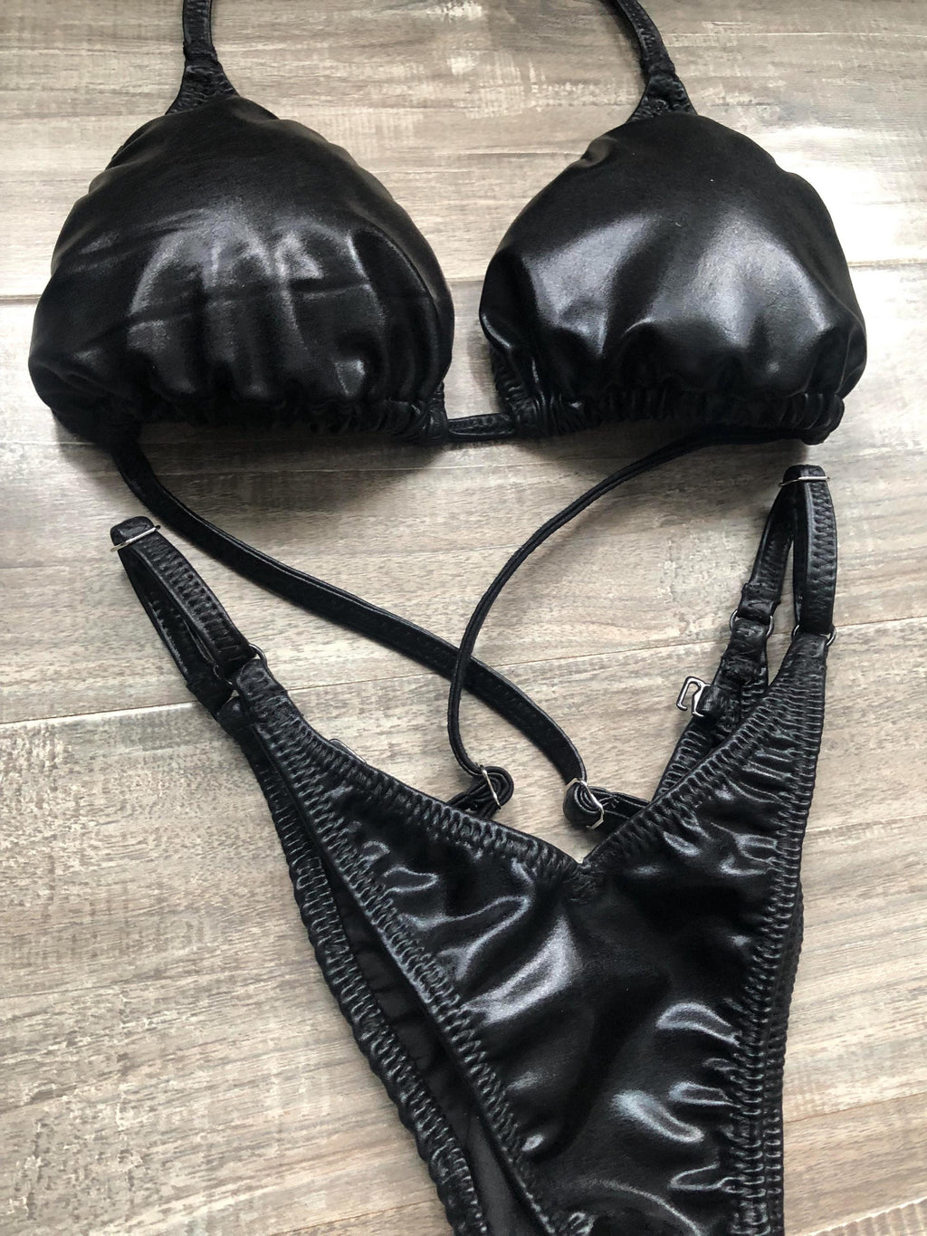 Practice Posing Suit - Slick Black