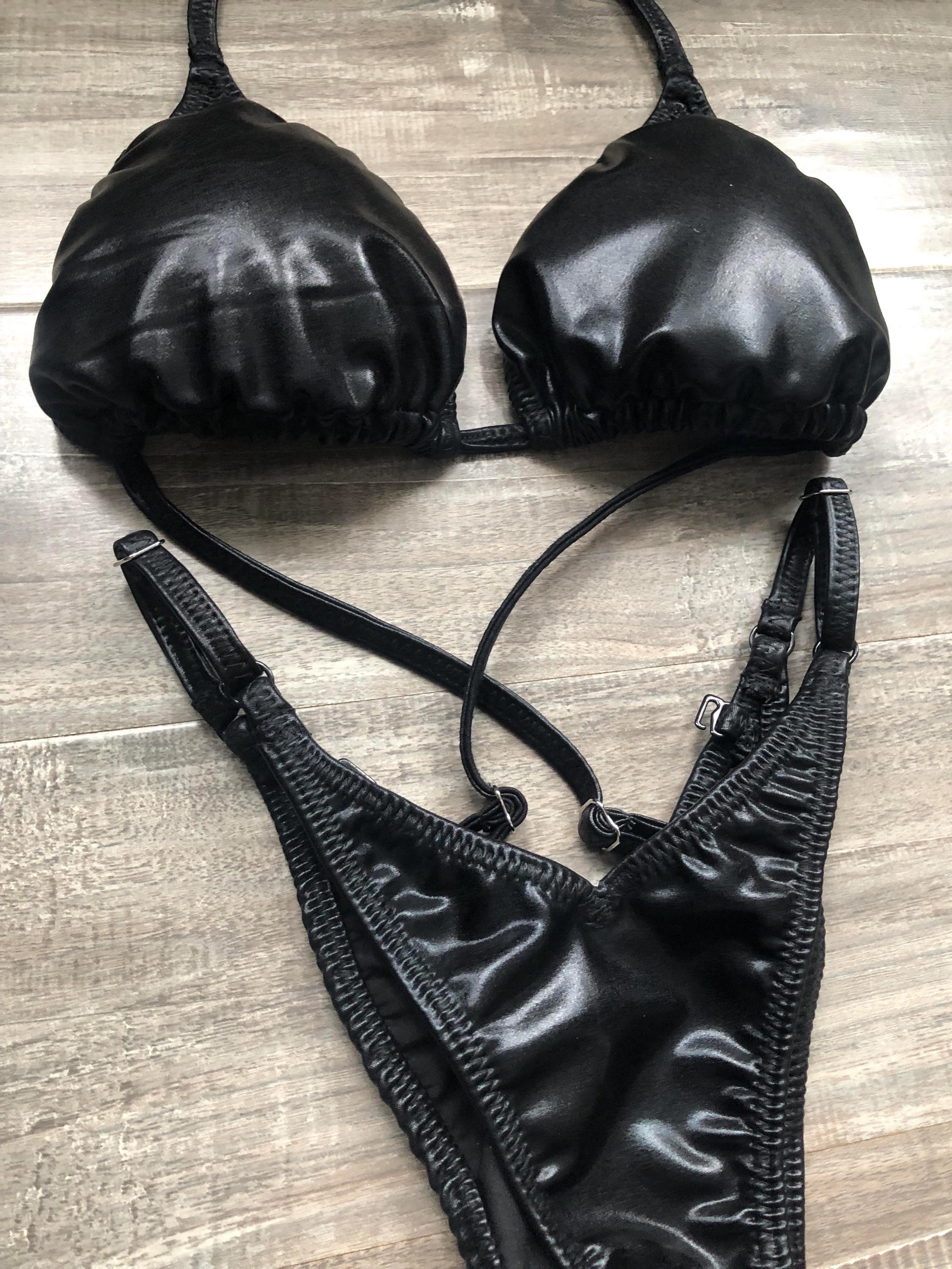 Practice Posing Suit - Slick Black