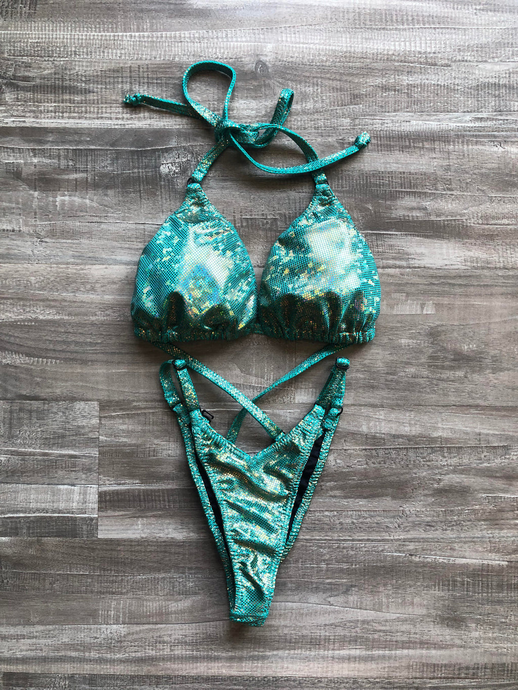 Practice Posing Suit - Light Green