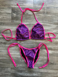 Practice Posing Suit -Dark Fuchsia