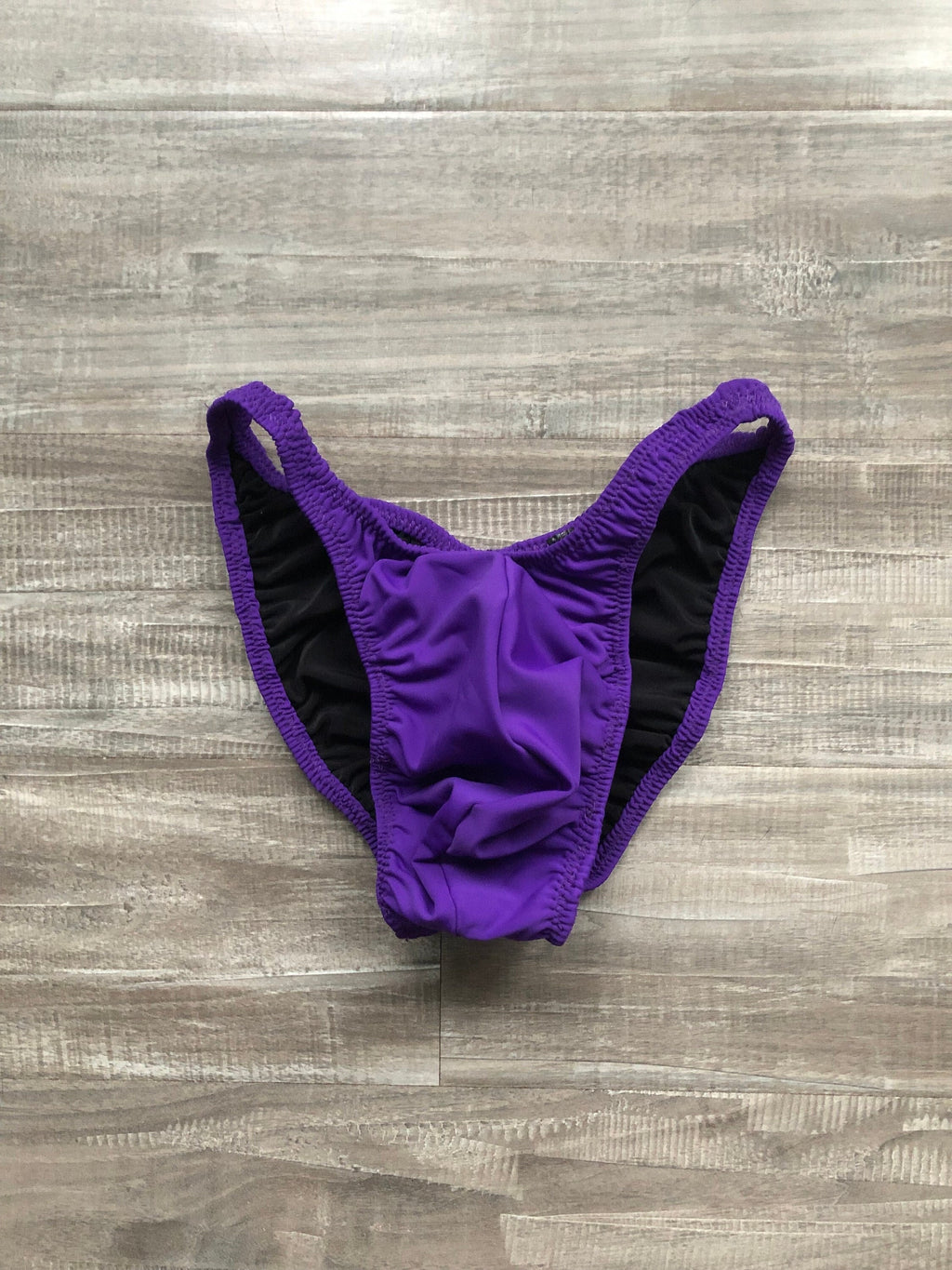 Custom Men's Bodybuilding Competition Trunks - Matte Purple