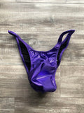 Custom Men's Bodybuilding Competition Trunks - Plum Purple