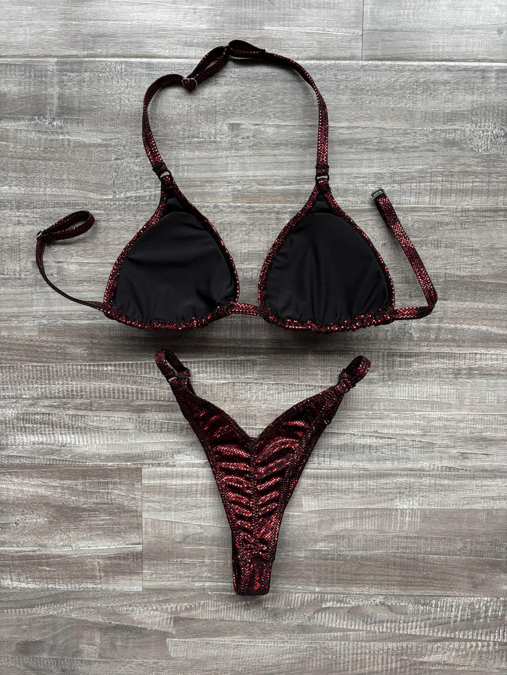 Practice Posing Suit - Maroon