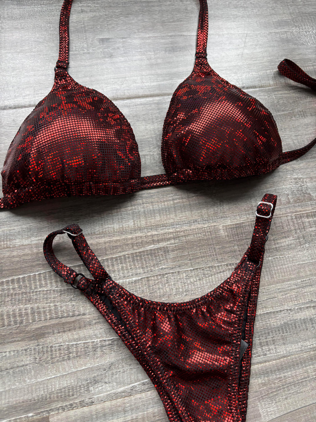 Practice Posing Suit - Maroon