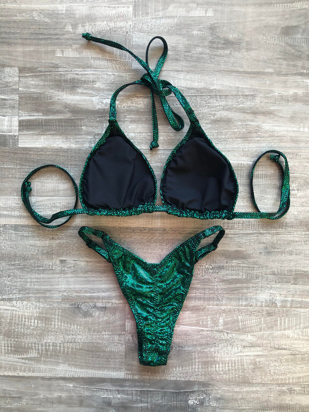 Practice Posing Suit - Emerald