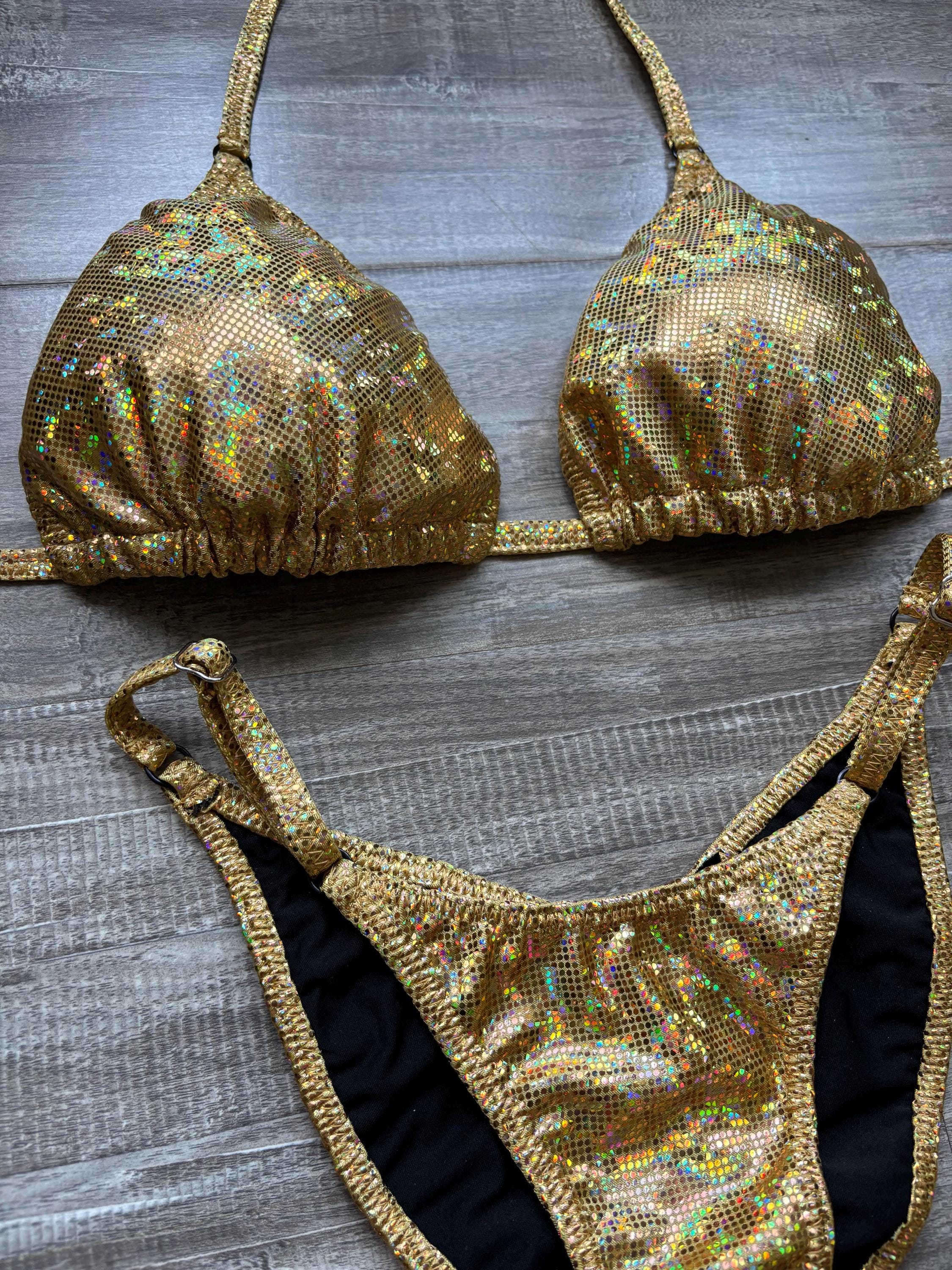 Fit Model Custom Competition Suit - Gold