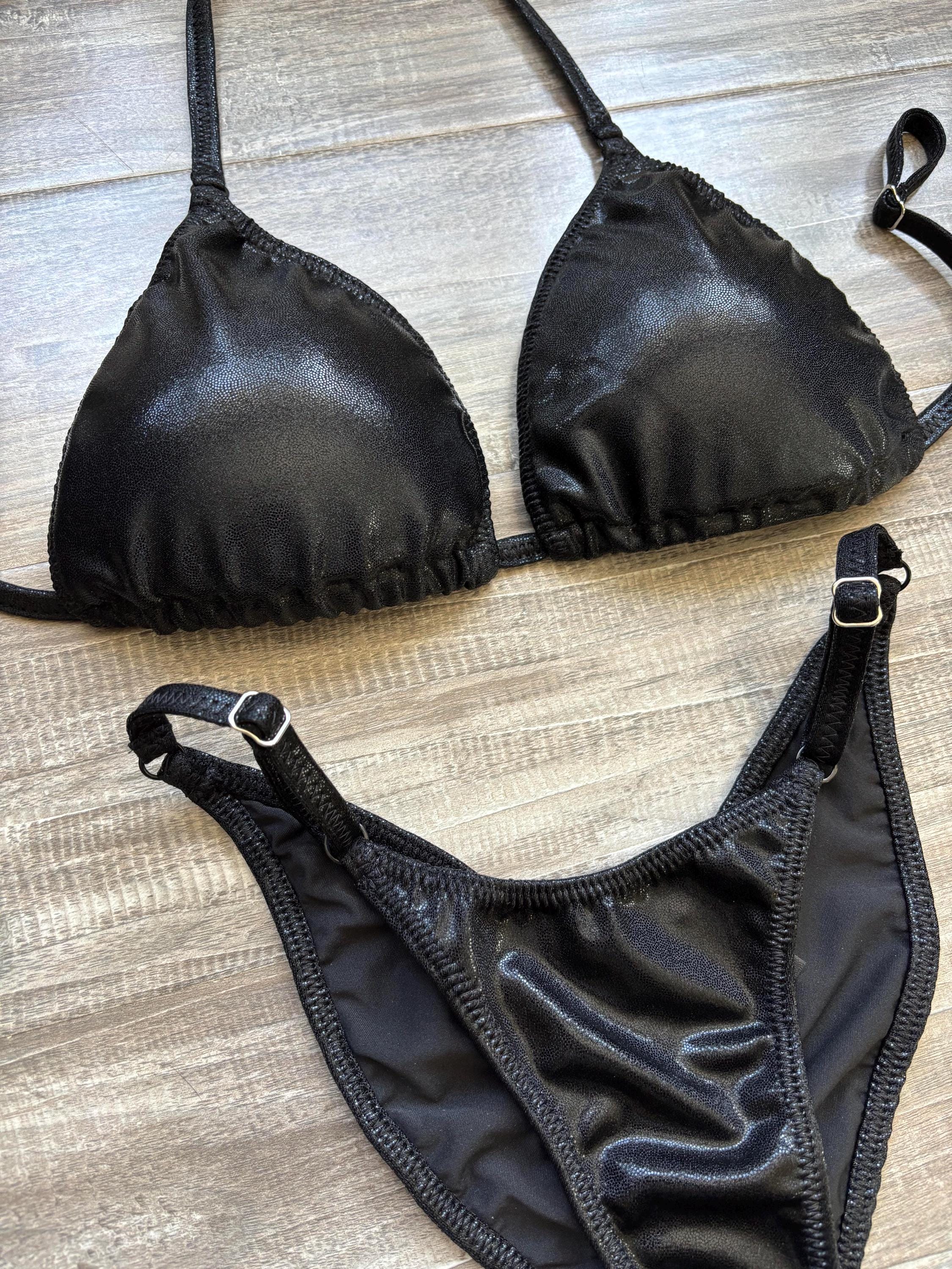 Fit Model Custom Competition Suit - Black Shimmer