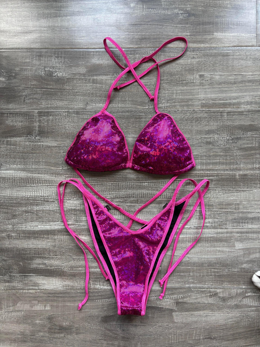 Practice Posing Suit - Fuchsia