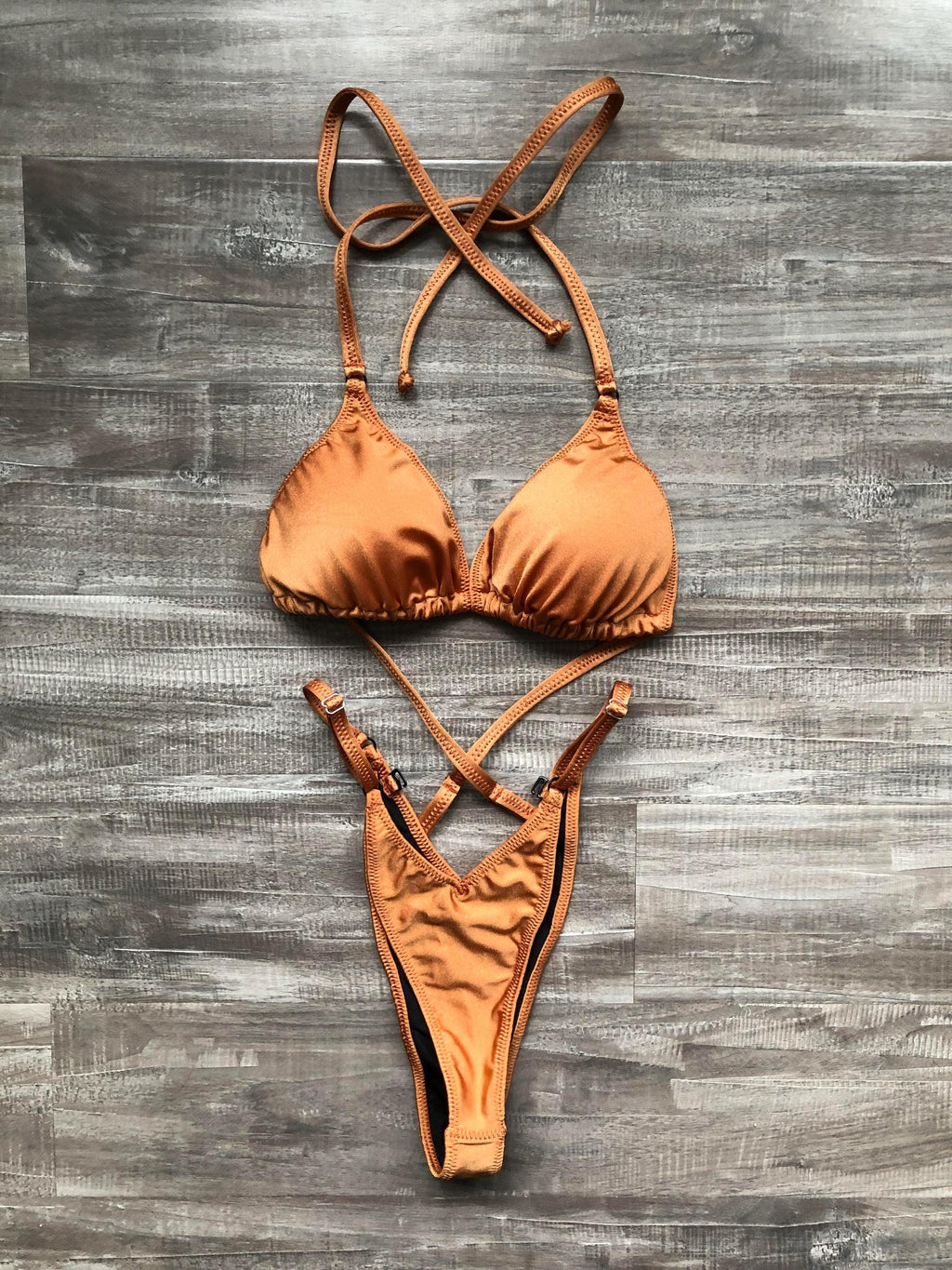 Practice Posing Suit - Golden Mud