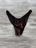 Custom Men's Bodybuilding Competition Trunks - Chocolate Velvet