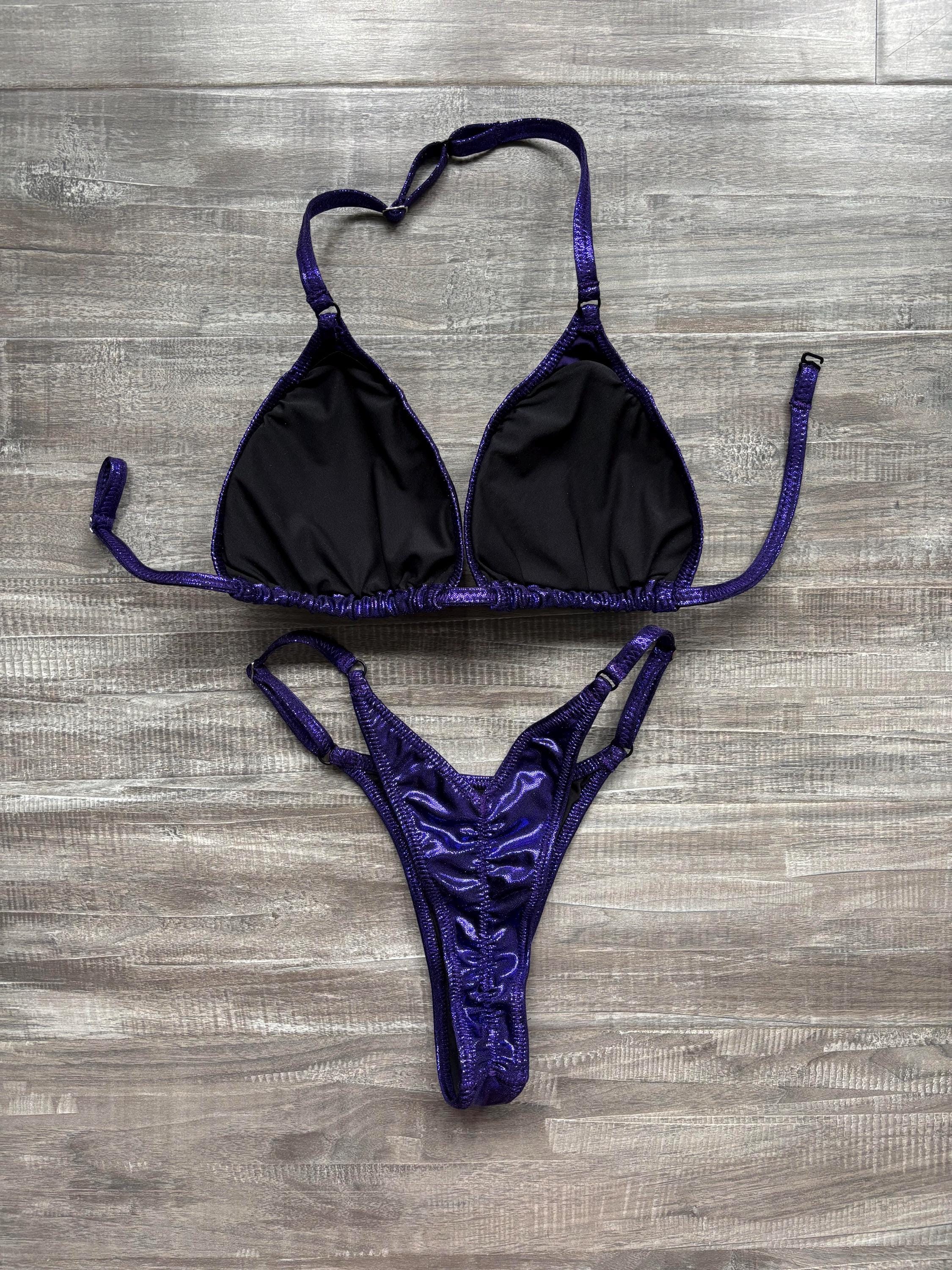 Practice Posing Suit - Plum Purple