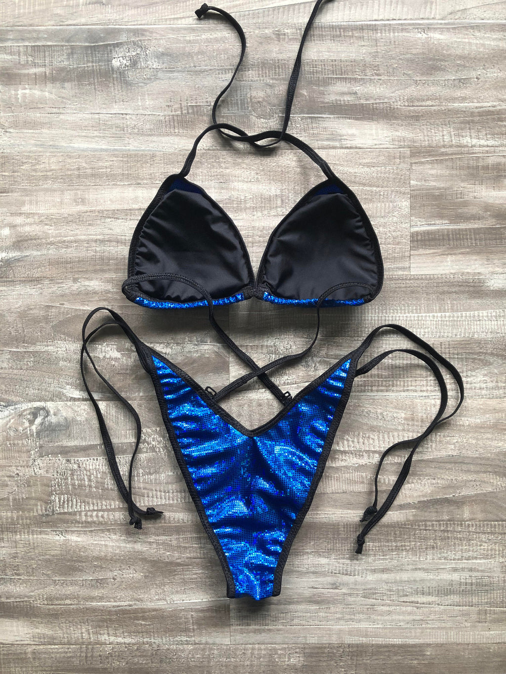 Practice Posing Suit - Royal Blue