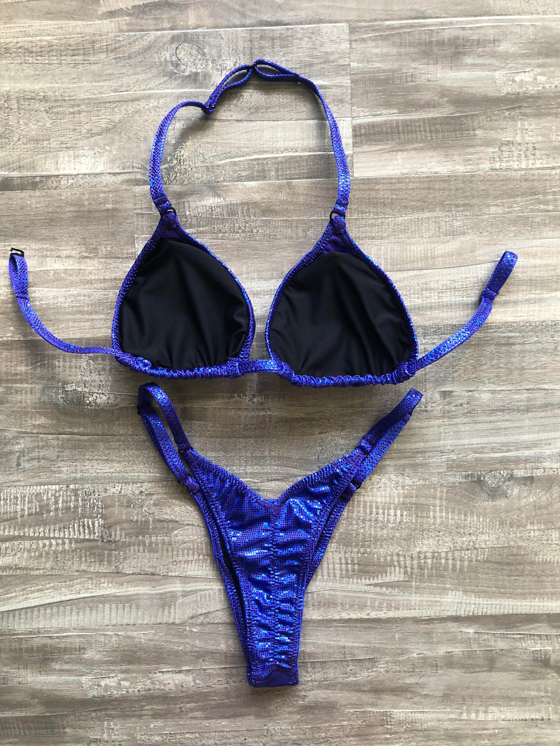 Practice Posing Suit  - Blue Purple