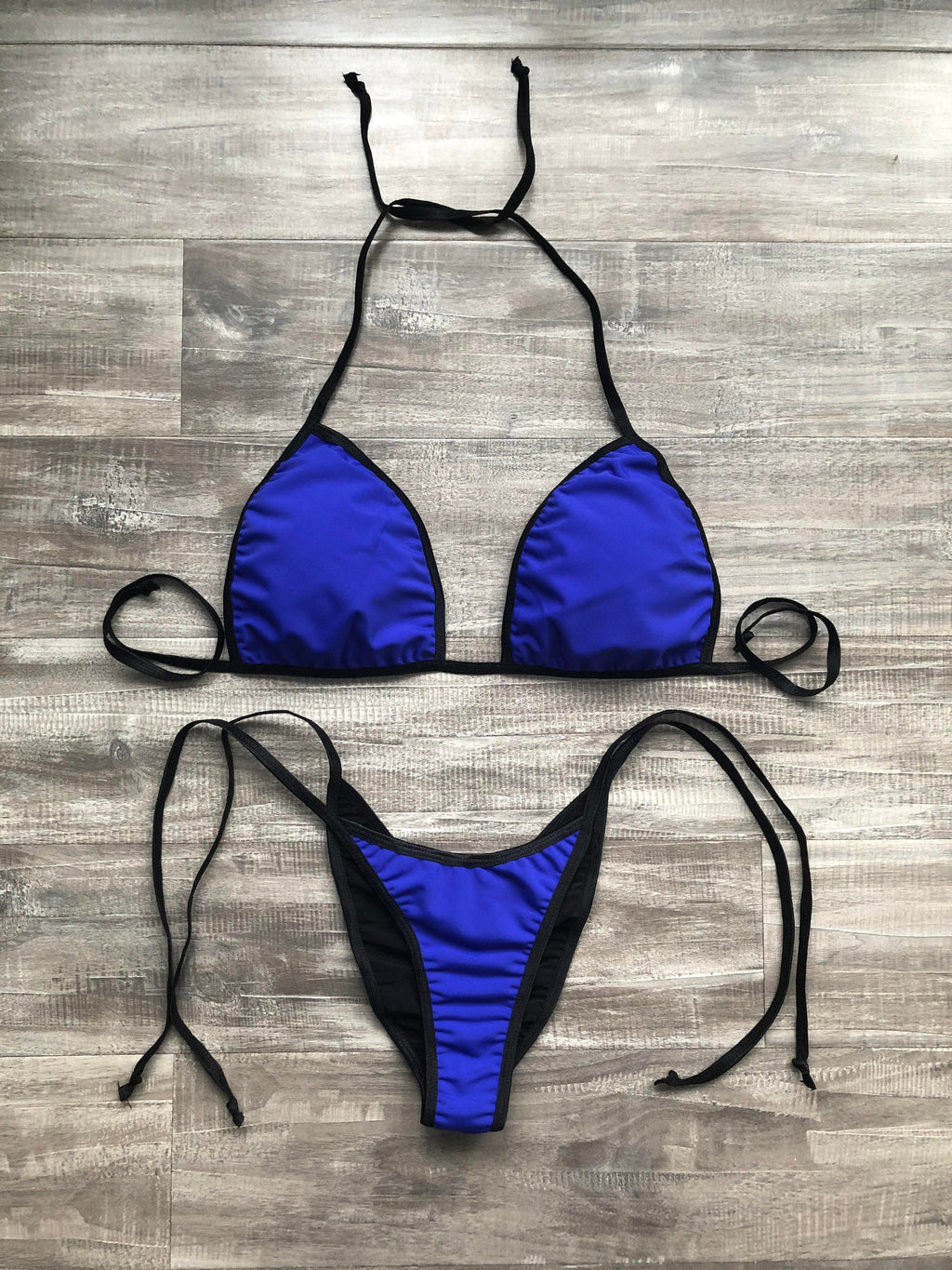 Practice Posing Suit  - Matte Cobalt Blue