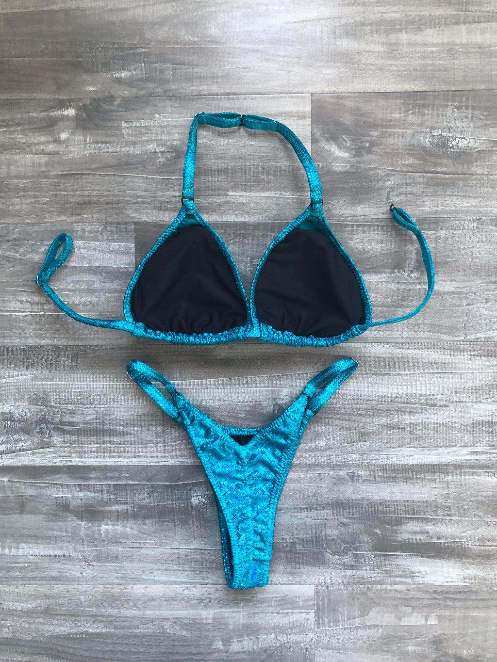 Practice Posing Suit - Turquoise