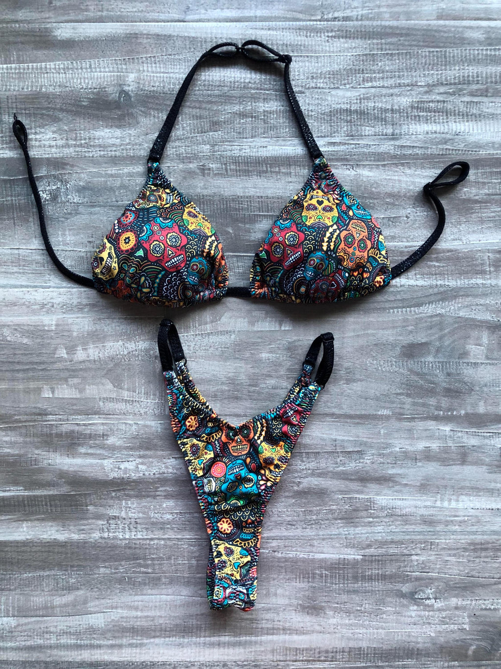 Practice Posing Suit - Sugar Skulls