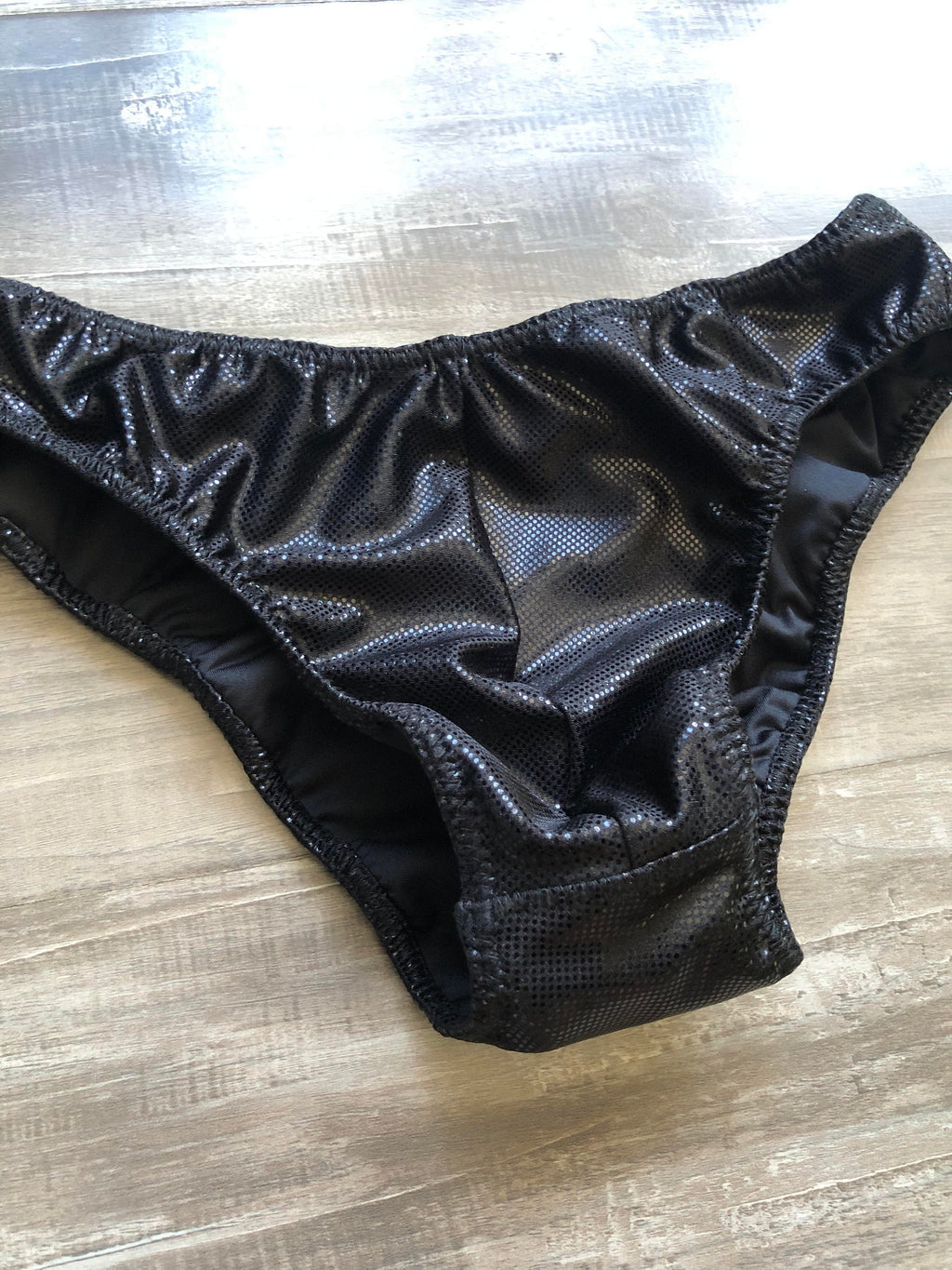Custom Men's Classic Physique Competition Trunks - Flat Black