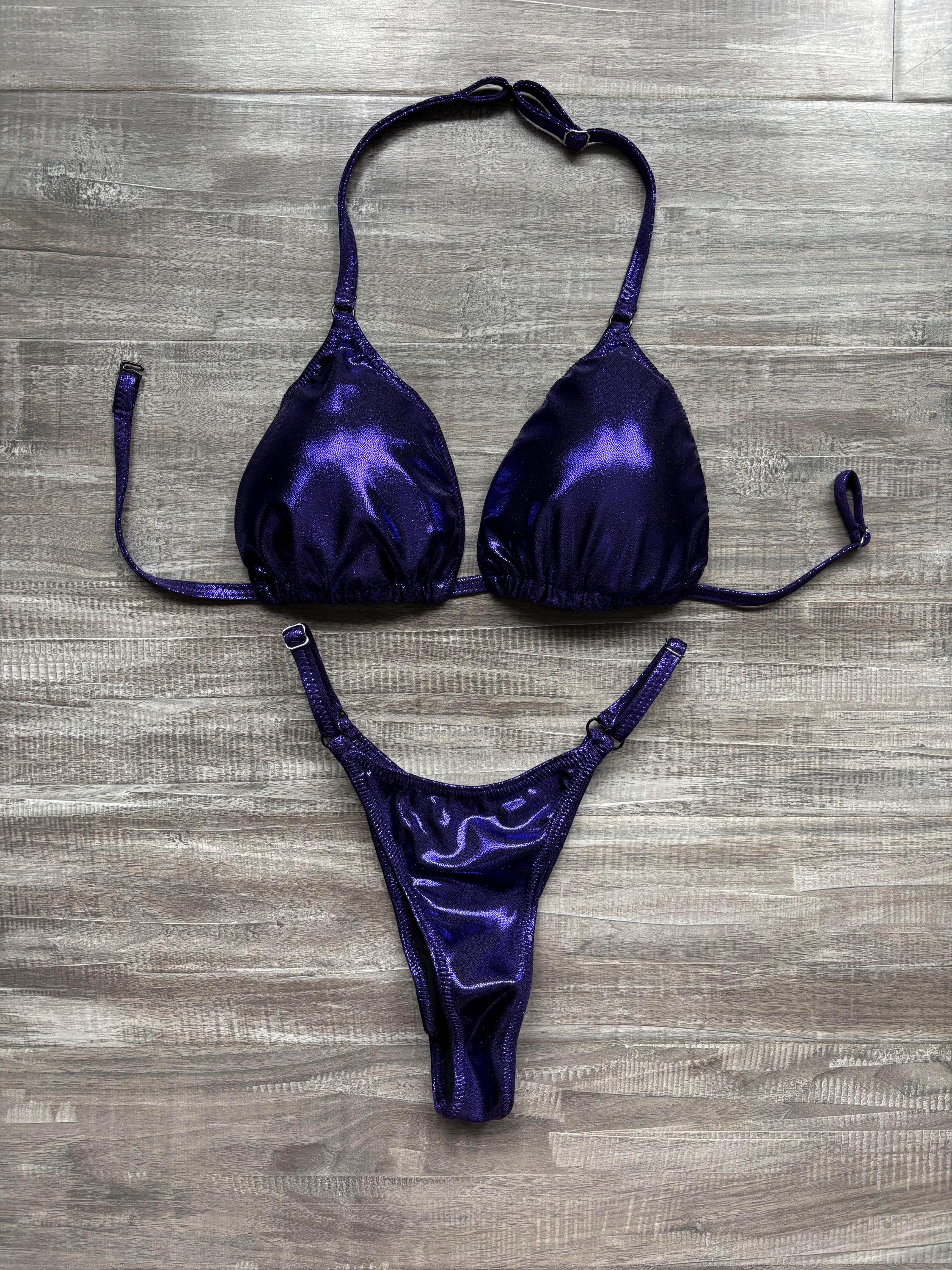 Practice Posing Suit - Plum Purple