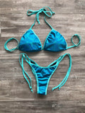Practice Posing Suit - Turquoise Shimmer