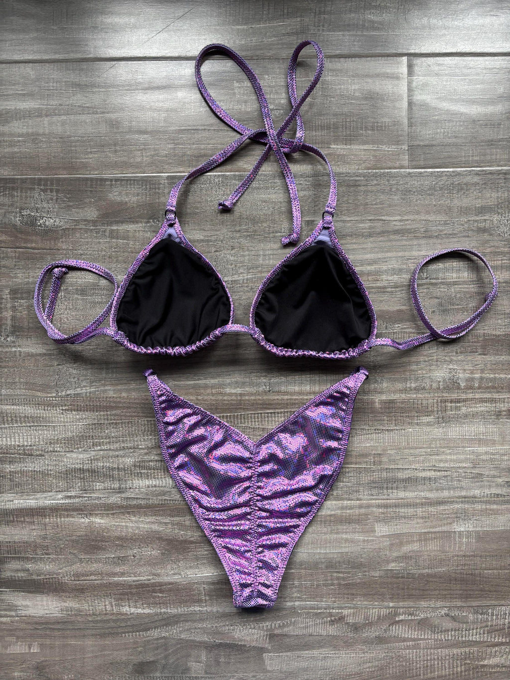 Fit Model Custom Competition Suit - Light Purple