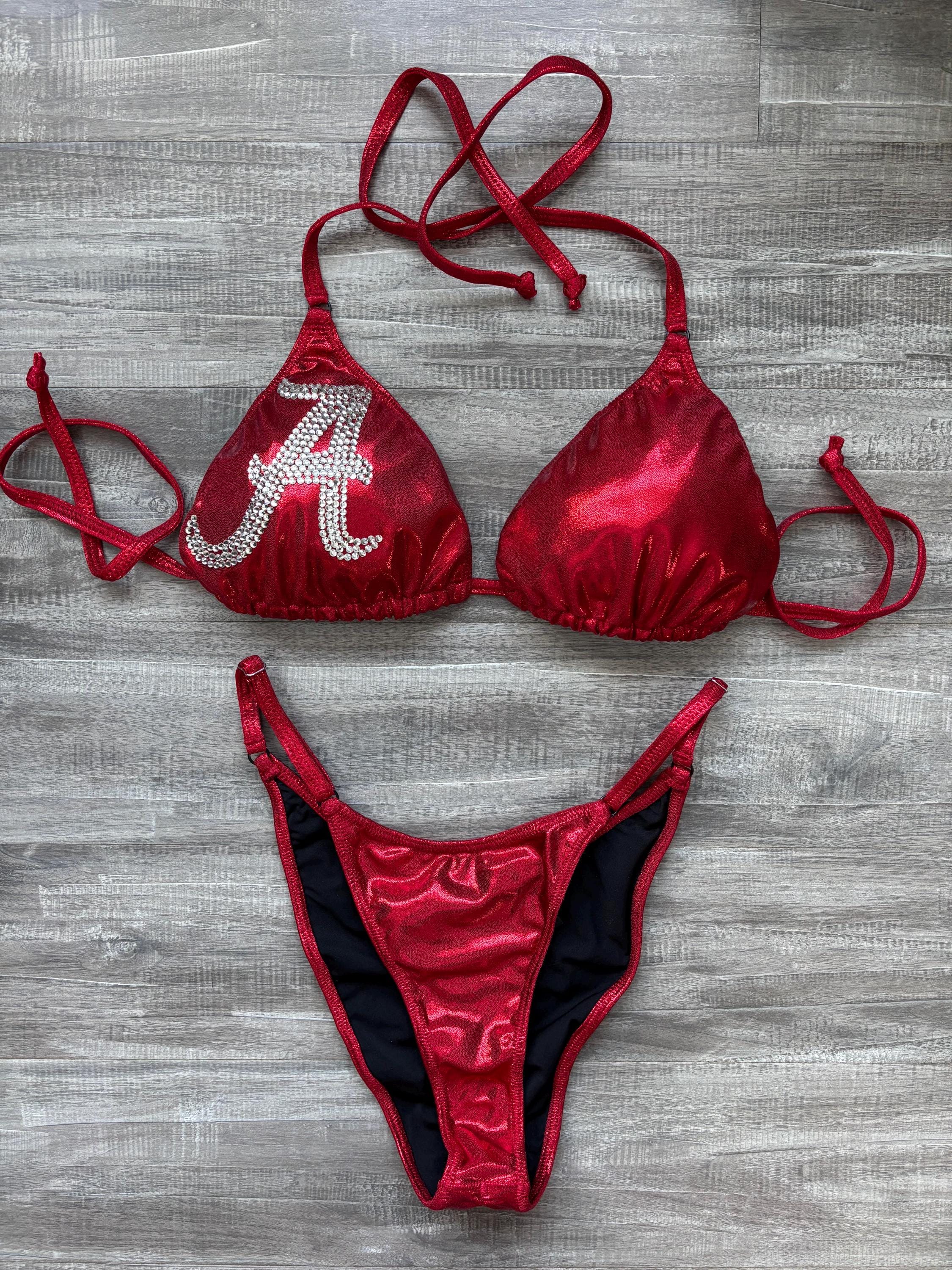 Practice Posing Suit - Alabama With Bling