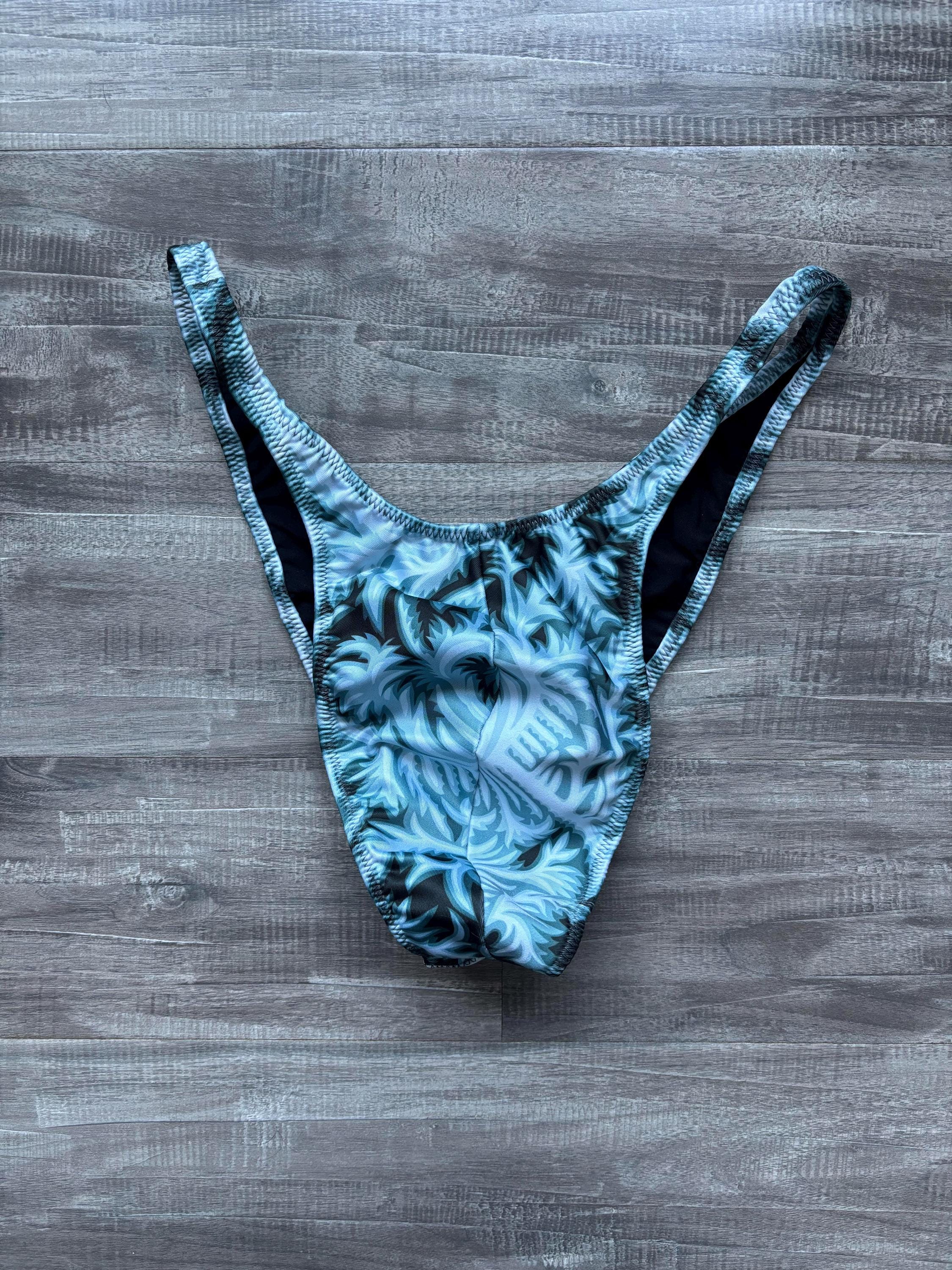 Custom Men's Bodybuilding Competition Trunks - Frosty Glass