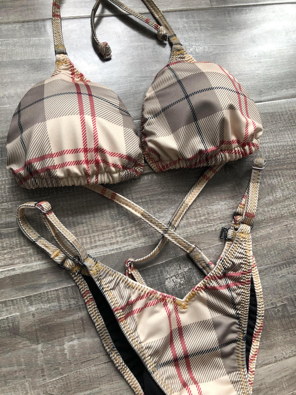 Practice Posing Suit - Plaid