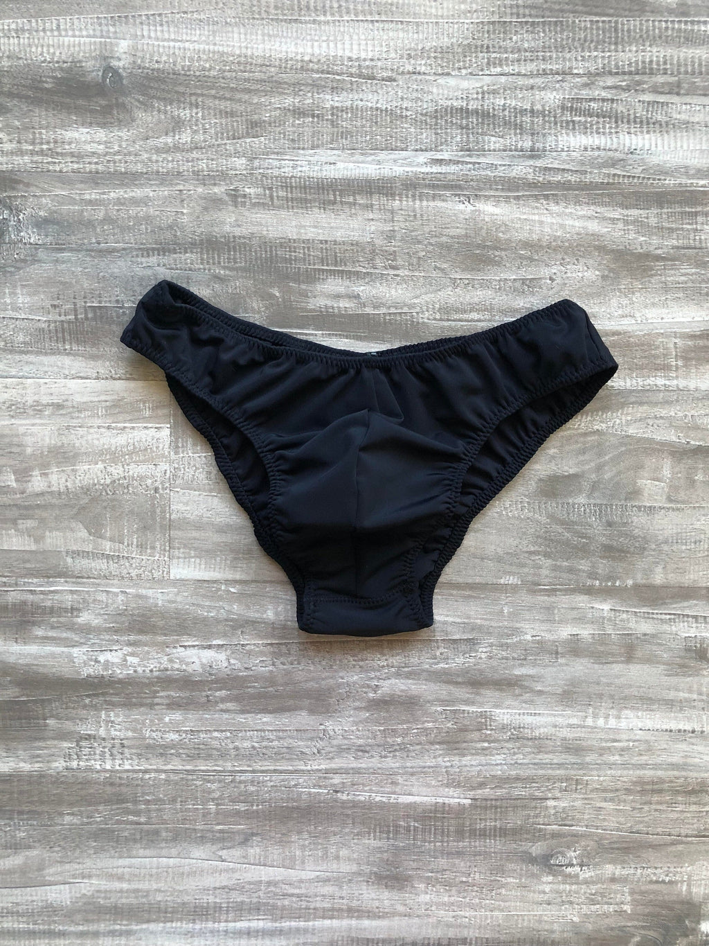 Custom Men's Classic Physique Competition Trunks - Matte Black