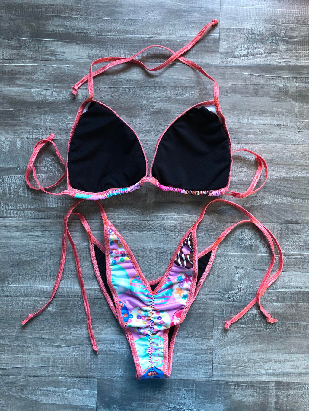 Practice Posing Suit - Pink Donuts