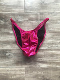 Custom Men's Bodybuilding Competition Trunks - Hot Pink