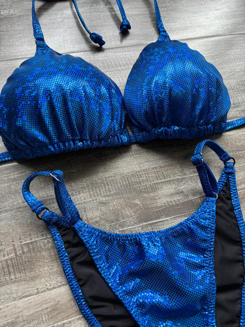 Fit Model Custom Competition Suit - Royal Blue