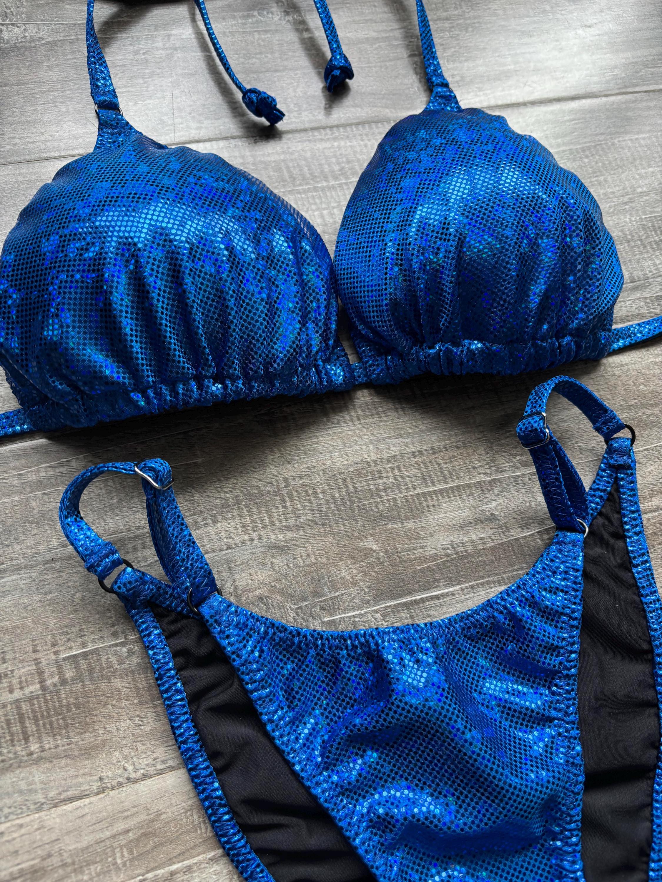 Fit Model Custom Competition Suit - Royal Blue