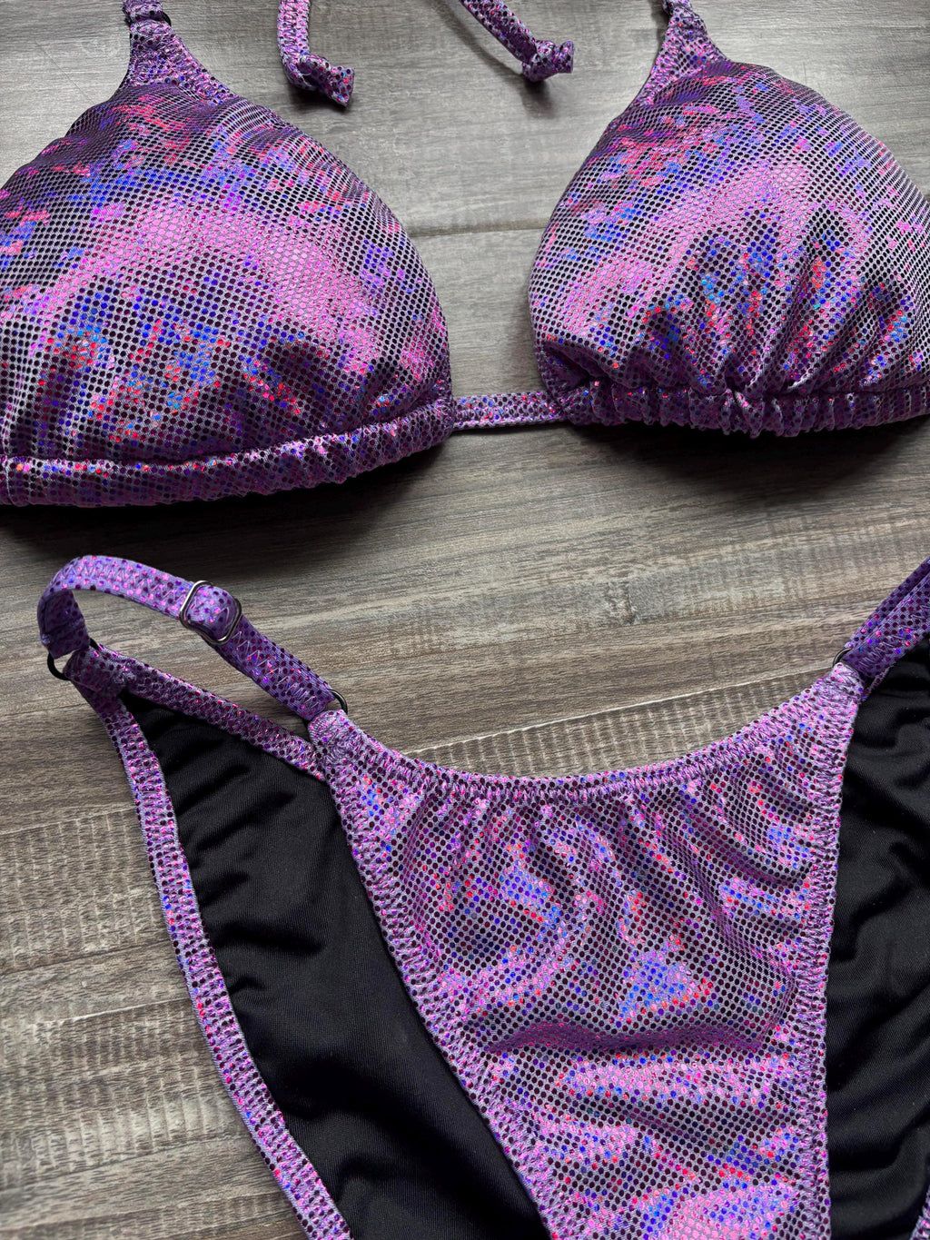 Fit Model Custom Competition Suit - Light Purple