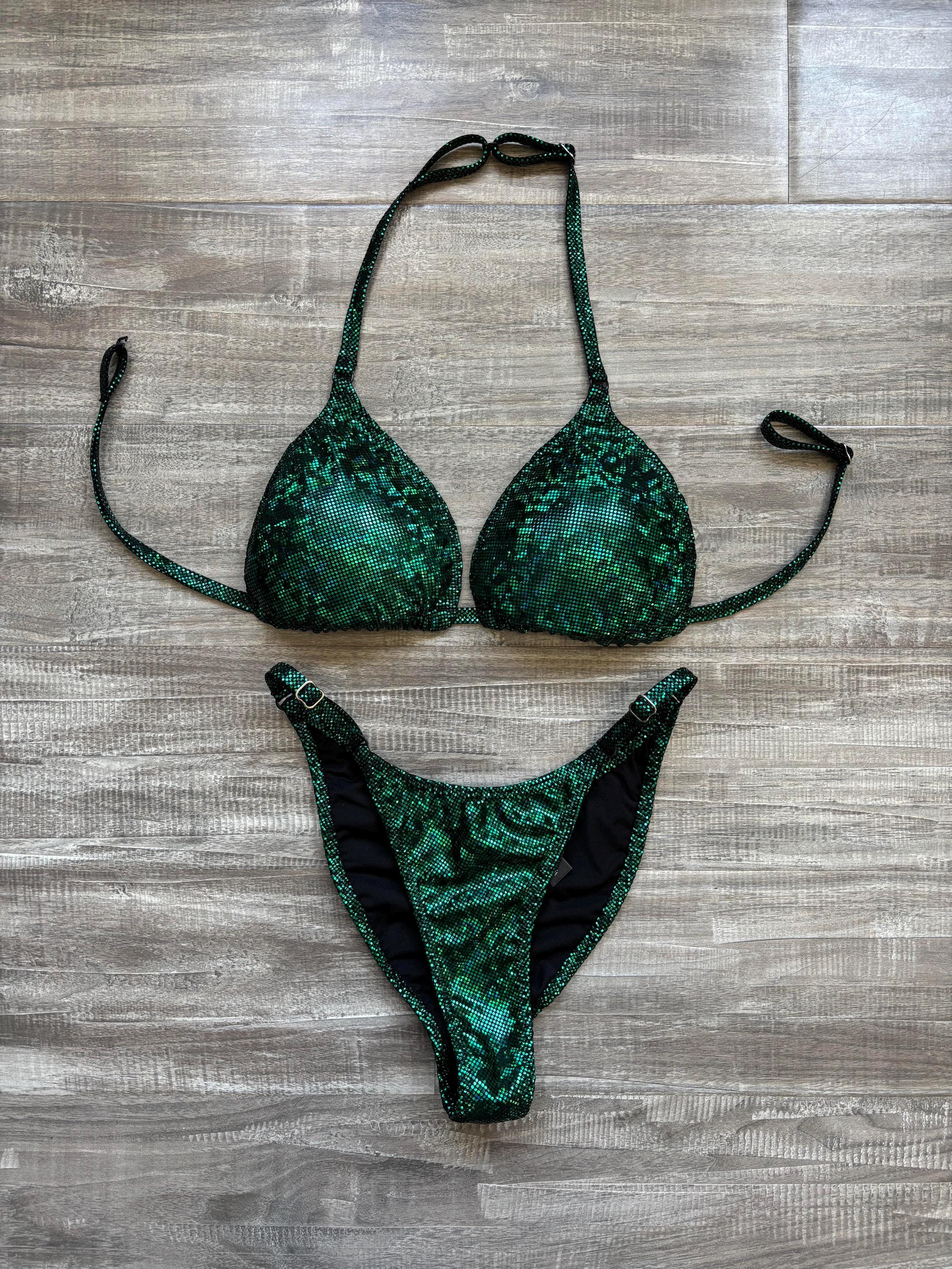 Fit Model Custom Competition Suit - Emerald