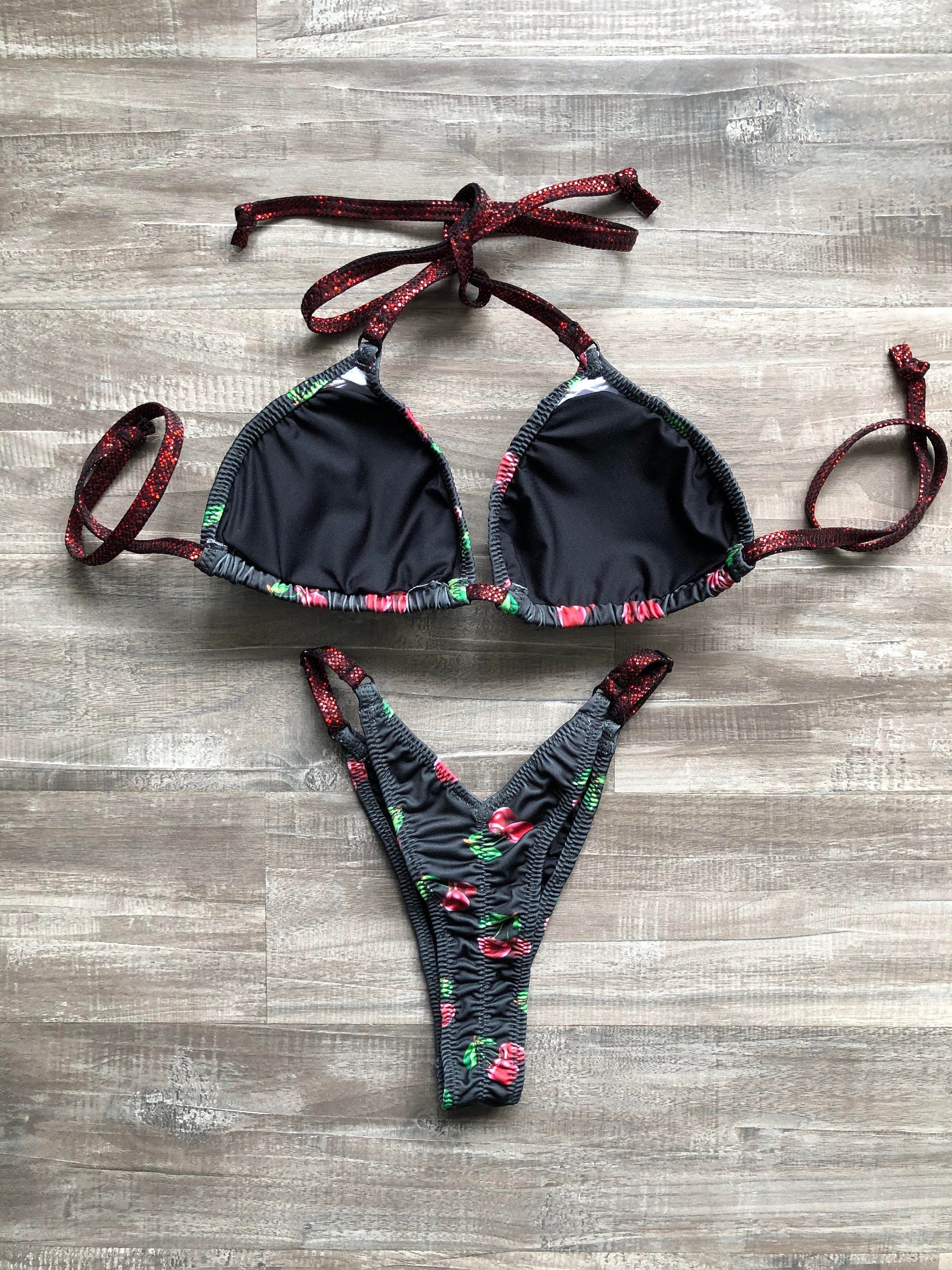 Practice Posing Suit - Cherries