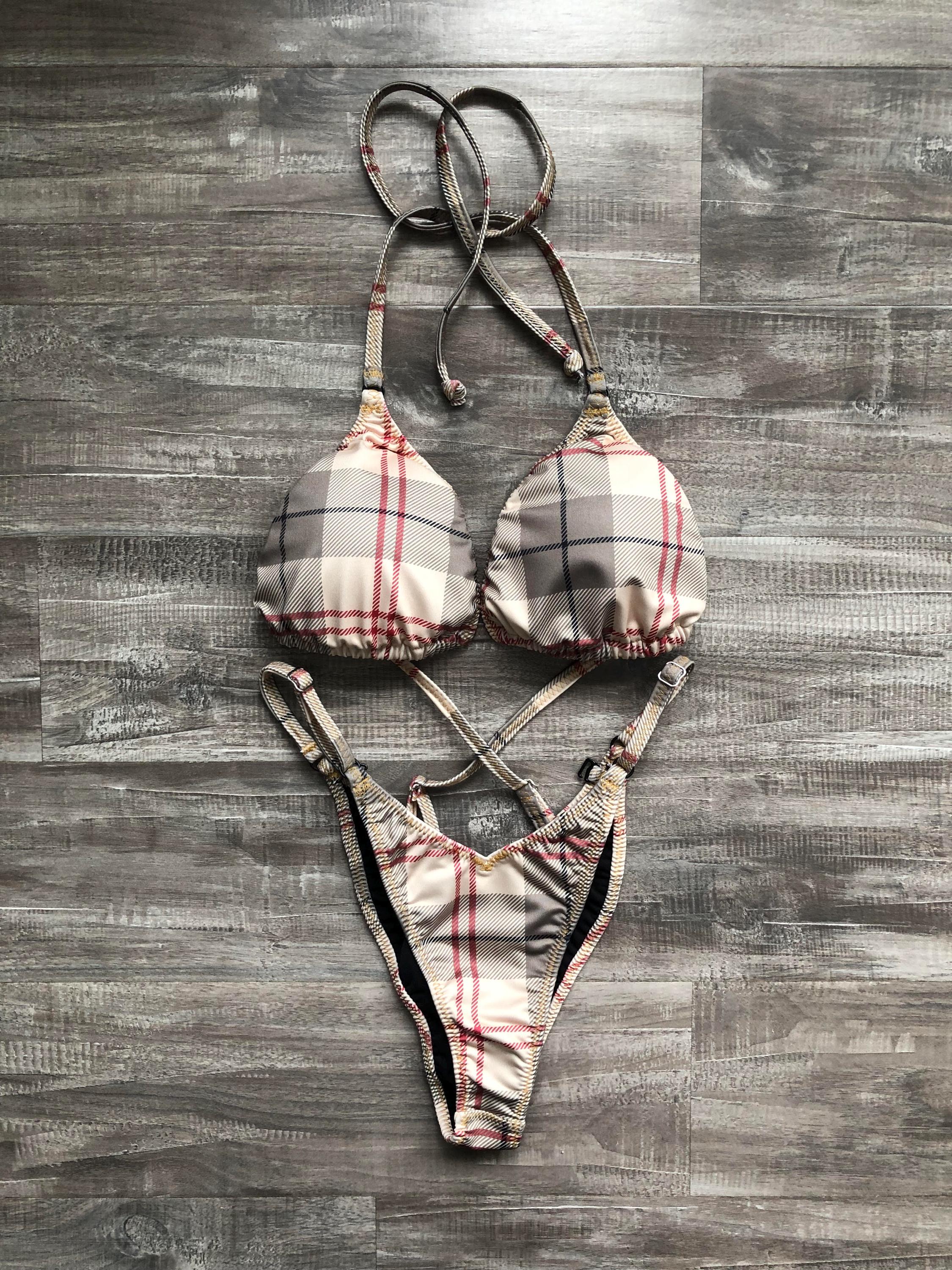 Practice Posing Suit - Plaid