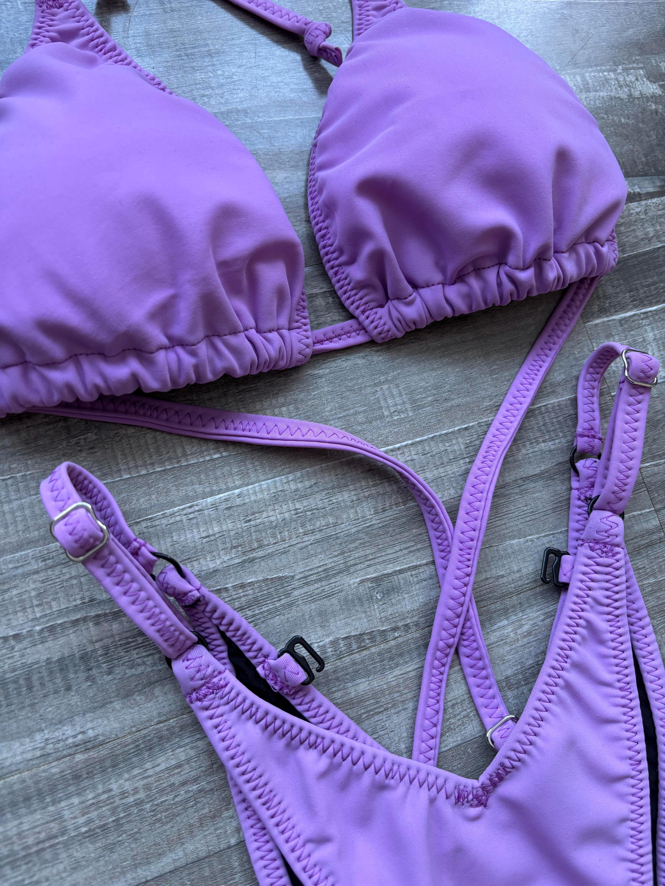 Practice Posing Suit - Matte Light Purple