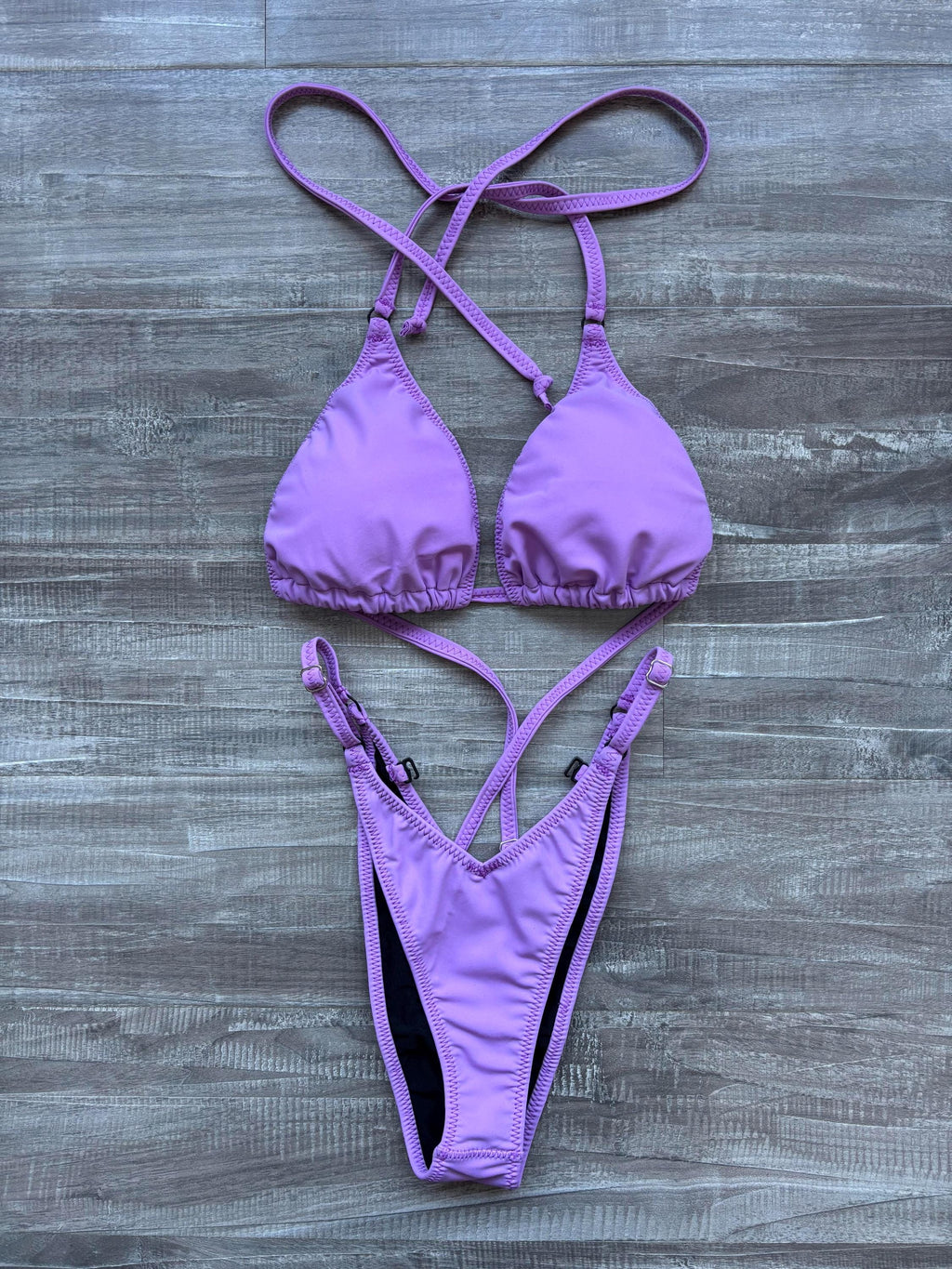 Practice Posing Suit - Matte Light Purple