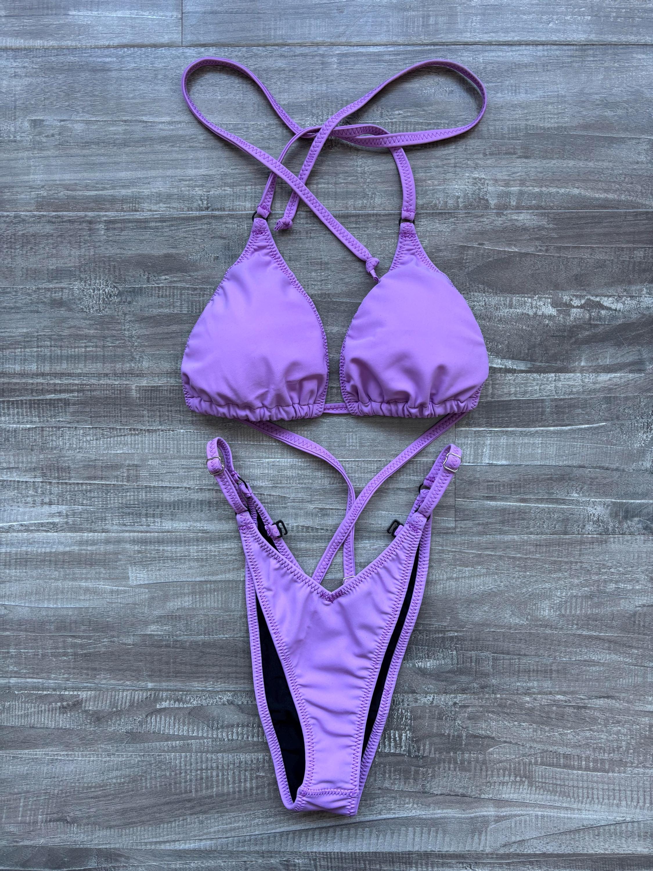 Practice Posing Suit - Matte Light Purple