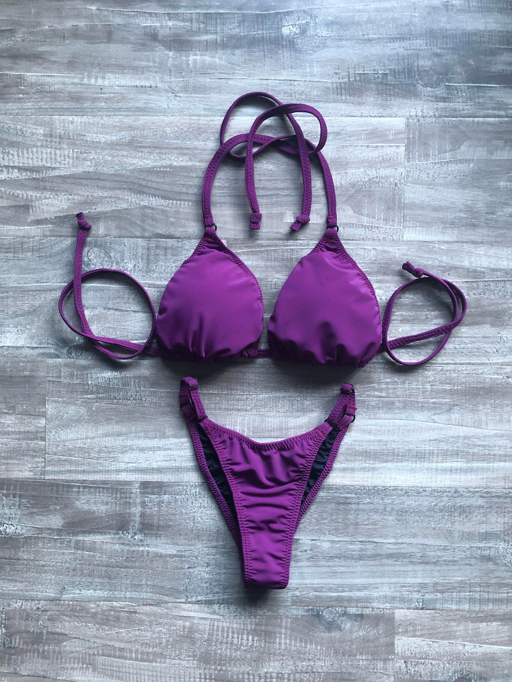 Fit Model Custom Competition Suit - Matte Plum