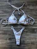 Practice Posing Suit - White Gold Camo