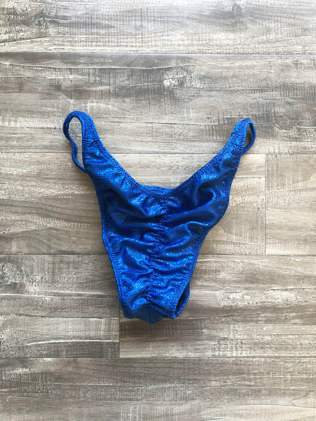 Custom Men's Bodybuilding Competition Trunks - Royal Blue