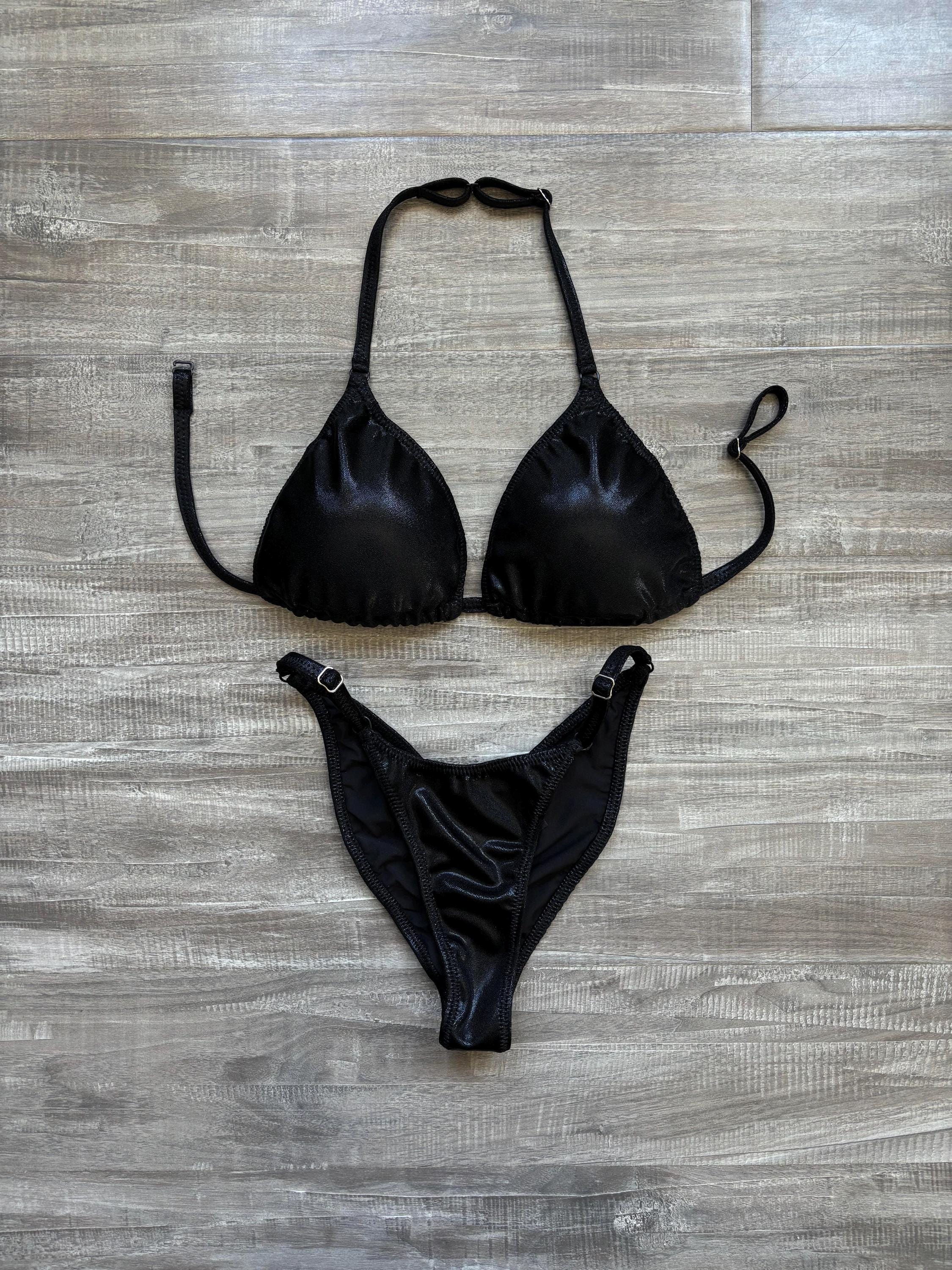 Fit Model Custom Competition Suit - Black Shimmer