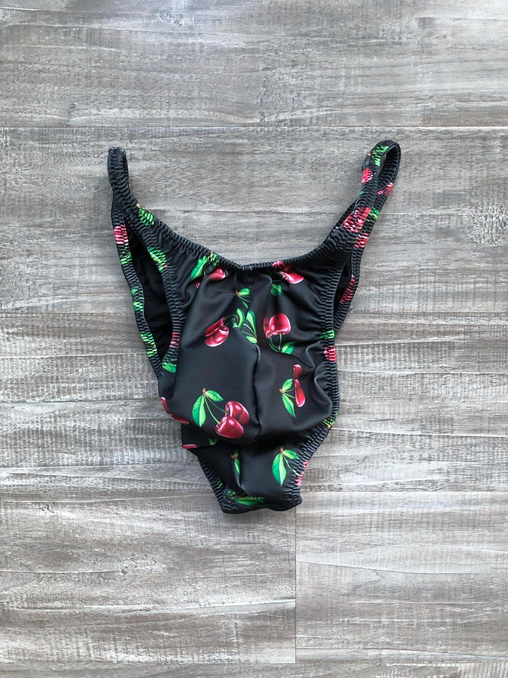 Custom Men's Bodybuilding Competition Trunks - Cherries