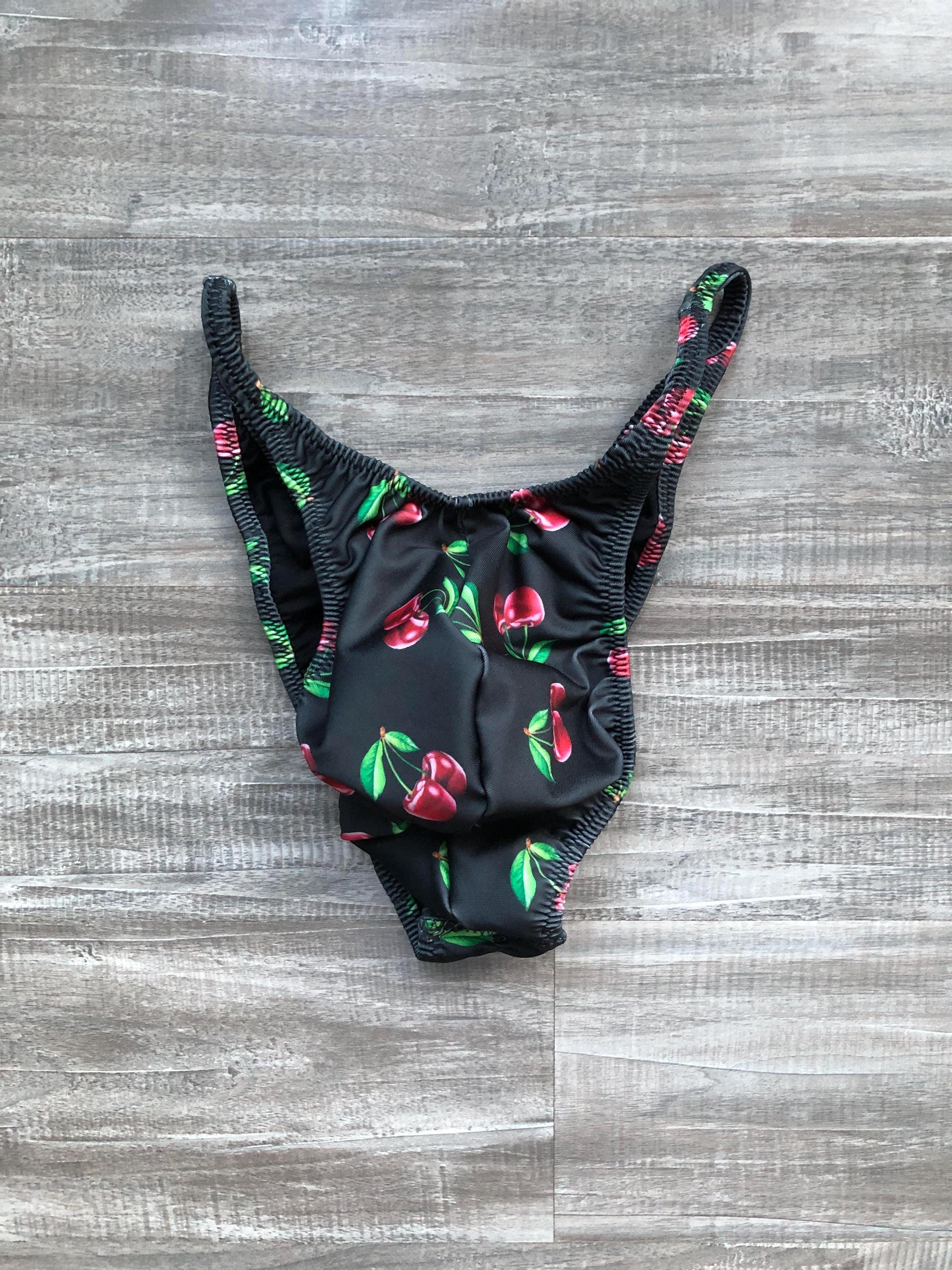 Custom Men's Bodybuilding Competition Trunks - Cherries