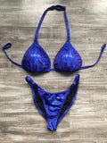 Fit Model Custom Competition Suit - Blue Purple