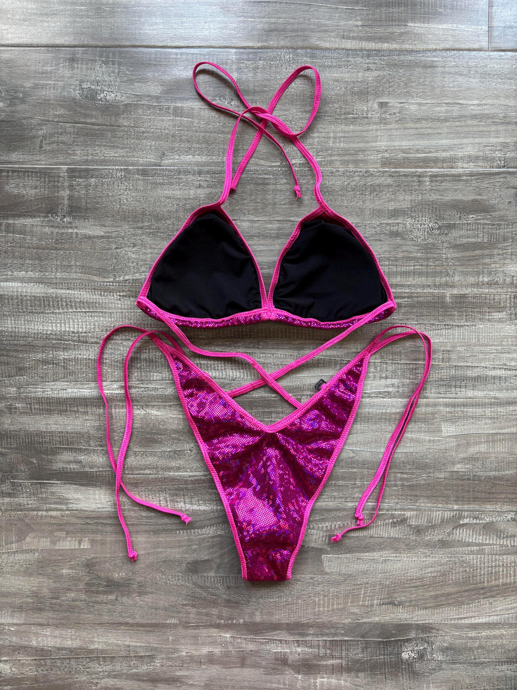 Practice Posing Suit - Fuchsia