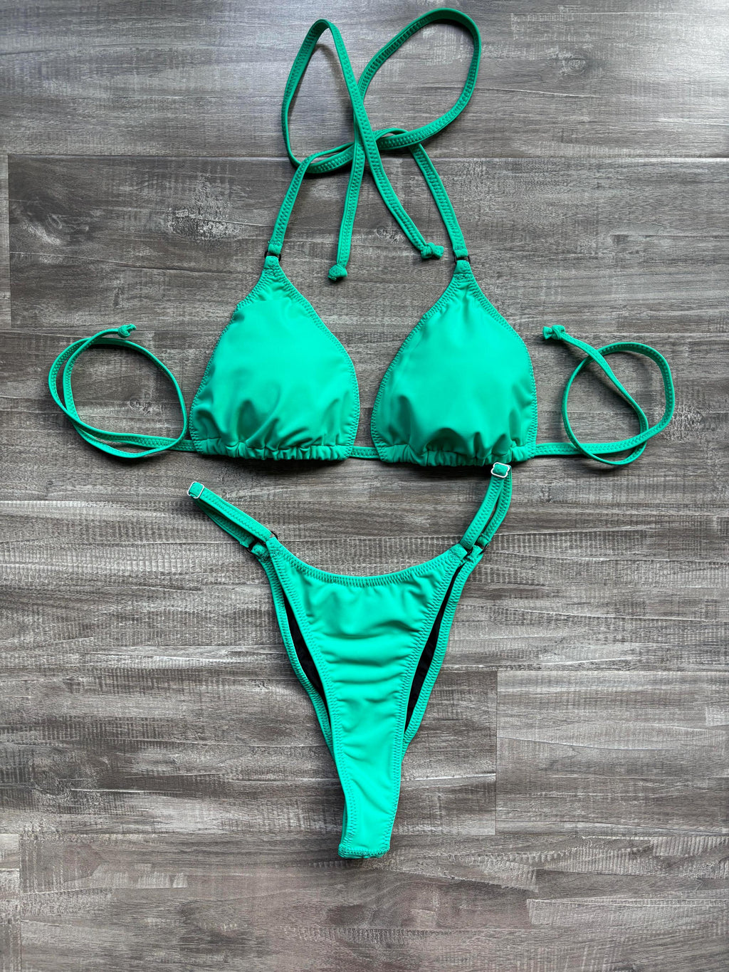 Practice Posing Suit - Matte Mint Green